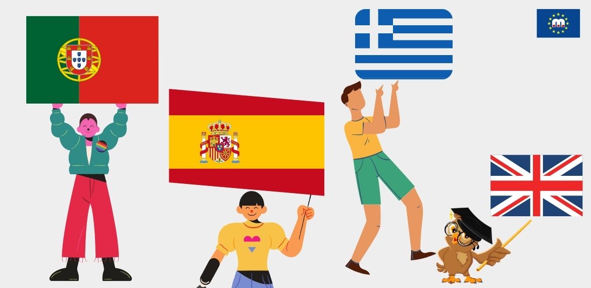 Пракса во Шпанија, Португалија, Англија и Грција