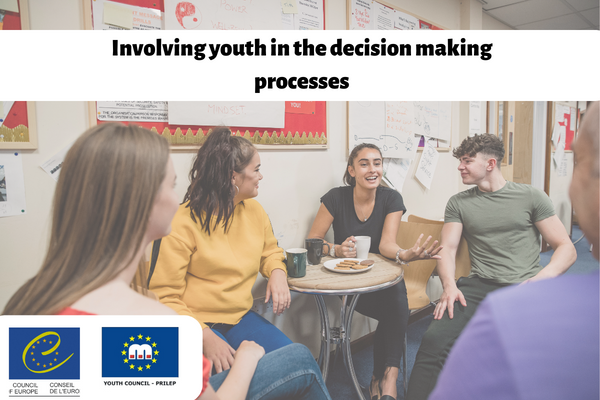 Involving youth in  the decision making processes