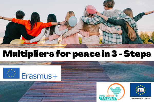 Multipliers for Peace in 3-steps